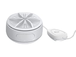Portable Washing Machine with Remote on a white background.