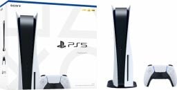 playstation 5 and controller next to its box