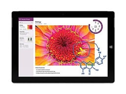 Microsoft Surface 3 Intel Atom Z8700 (refurbished) on a white background.