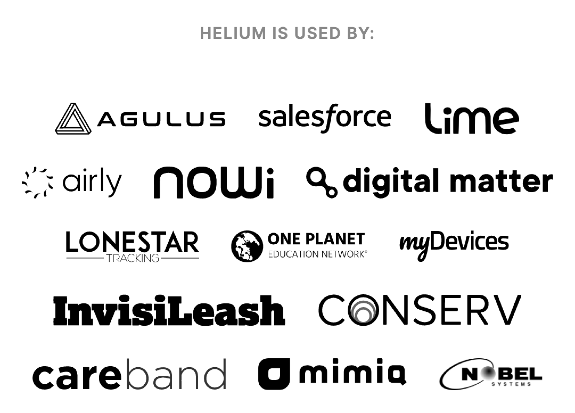 Helium's website