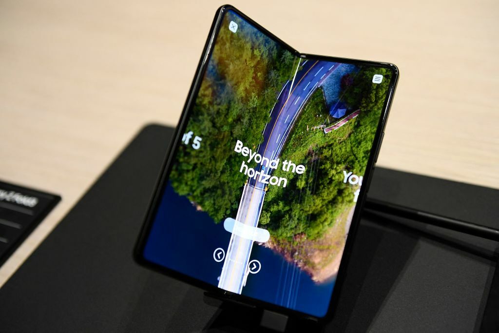 Samsung Galaxy Z Fold phone