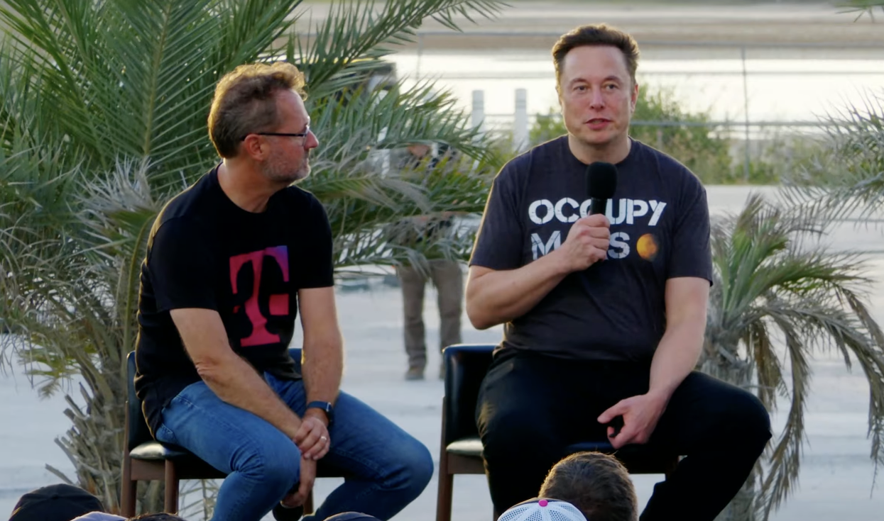 Mike Sievert and Elon Musk