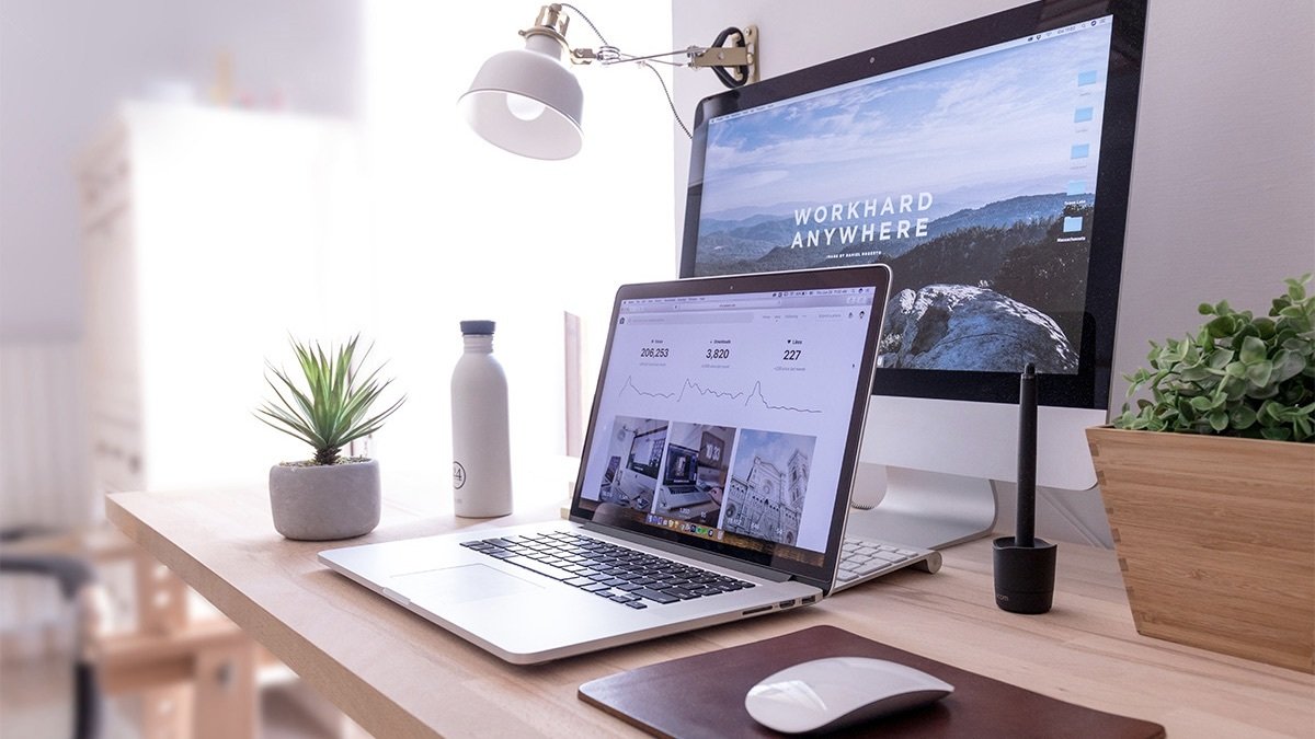 Person using the iBrave Cloud Web Hosting: Lifetime Subscription on their laptop.