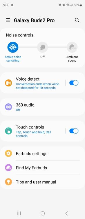 Samsung Galaxy Wearable app