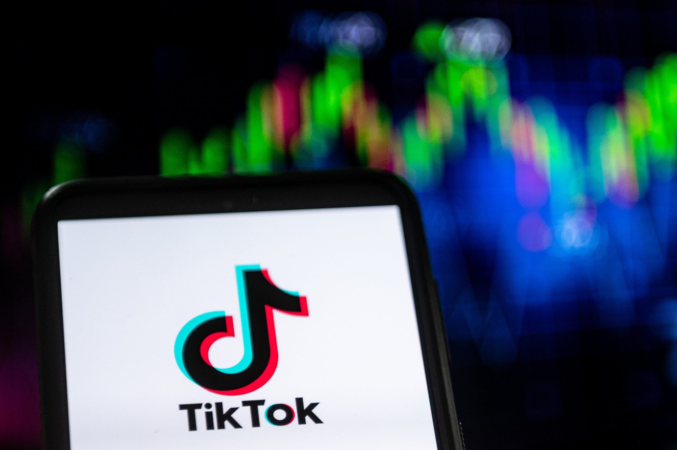 TikTok logo.