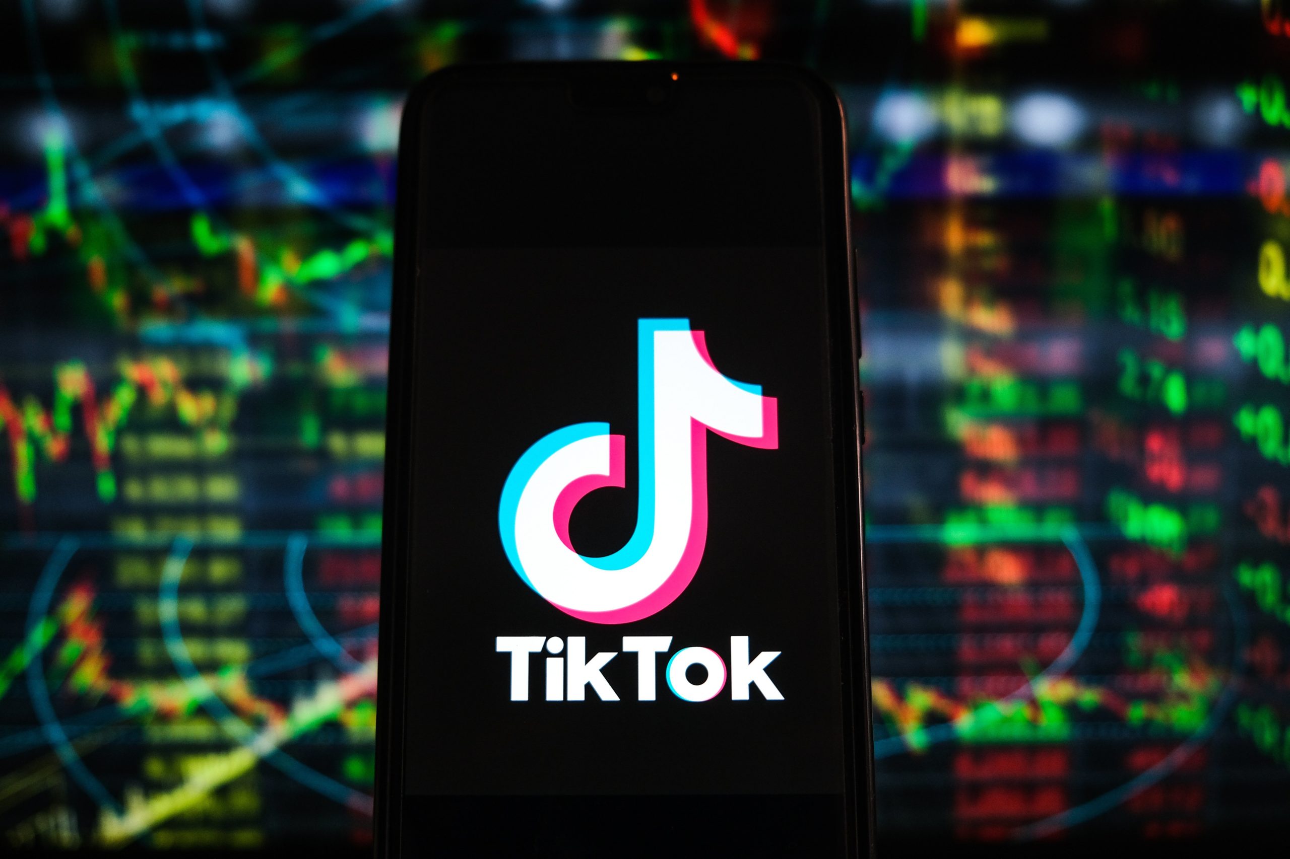 TikTok logo.