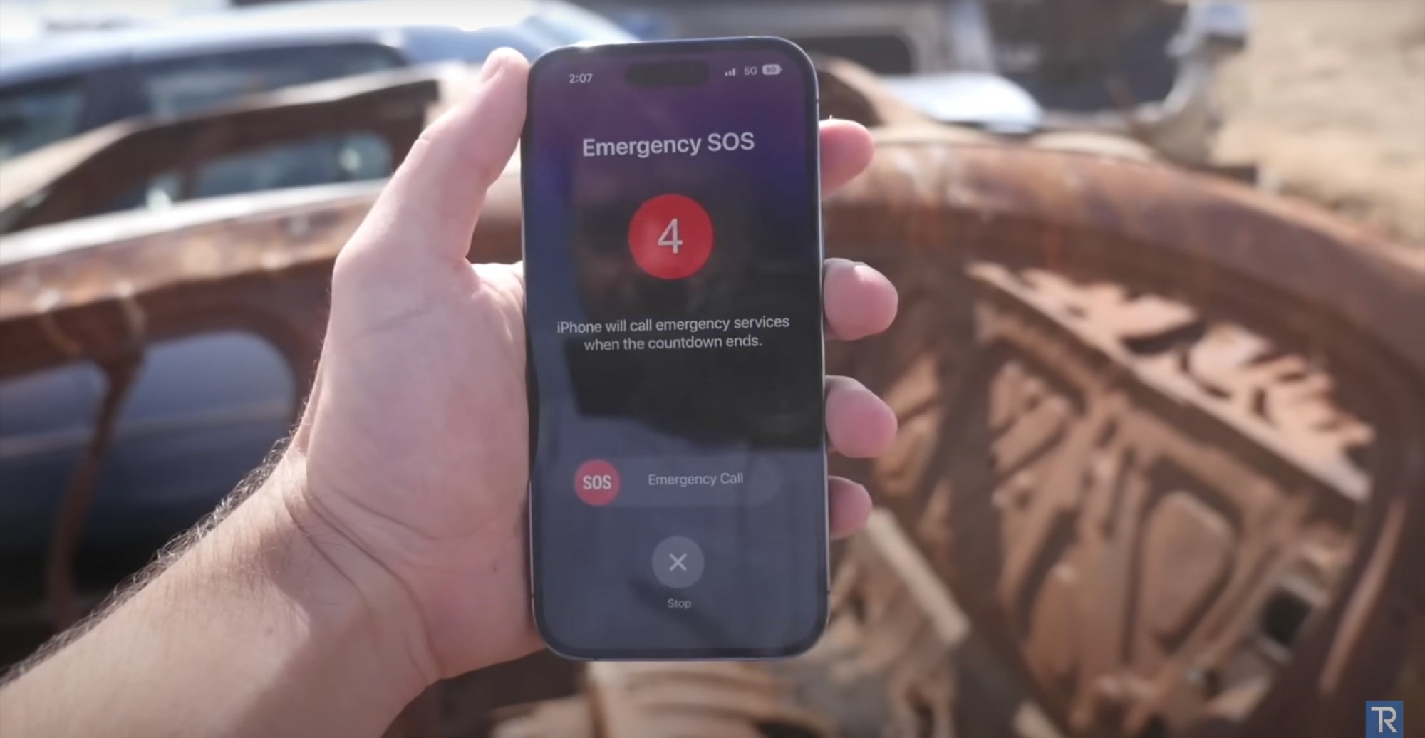 crash detection enabled in iPhone 14