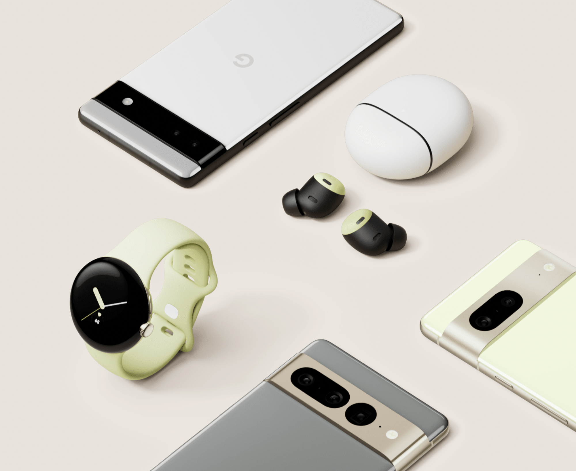 Google Pixel 7, 7 Pro, Pixel Watch, and Pixel Buds Pro
