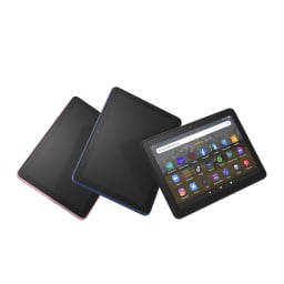 all three colors of the new fire hd 8 tablet