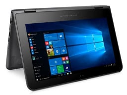 Refurbished HP 11.6" ProBook on a white background.