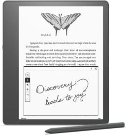 the kindle scribe with a basic pen
