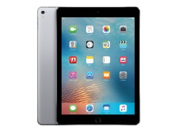 Apple iPad Pro 9.7" 128GB - Space Gray (Refurbished: Wi-Fi Only) on a white background.