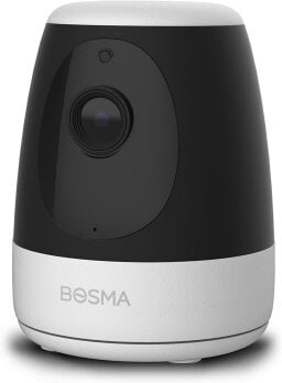 XC Security Camera with Hub + 2 Door Sensors on a white background.