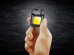 8-in-1 Maglight Mini Super Bright Utility Flashlight on a dark background.