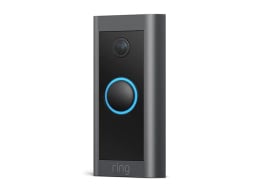 Ring Video Doorbell Wired on a white background.