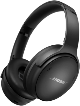 bose quietcomfort 45 headphones in black