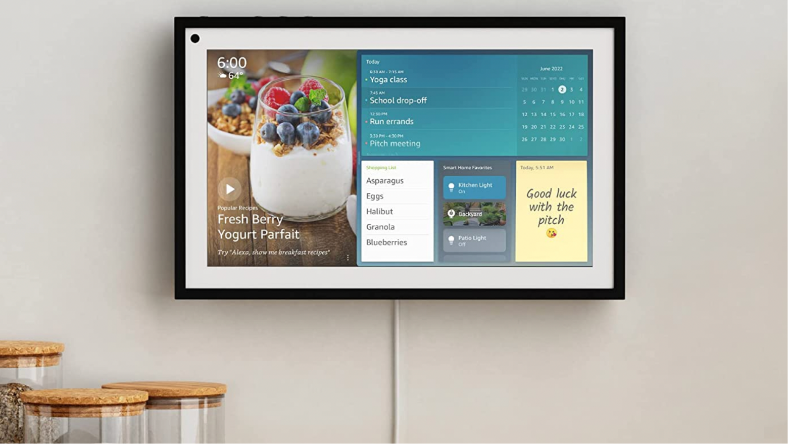Amazon Echo Show 15 full HD 15.6