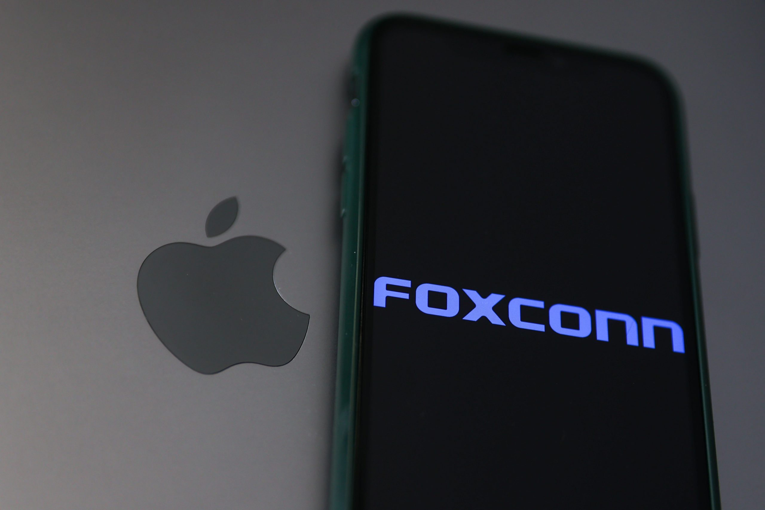Foxconn and Apple logo