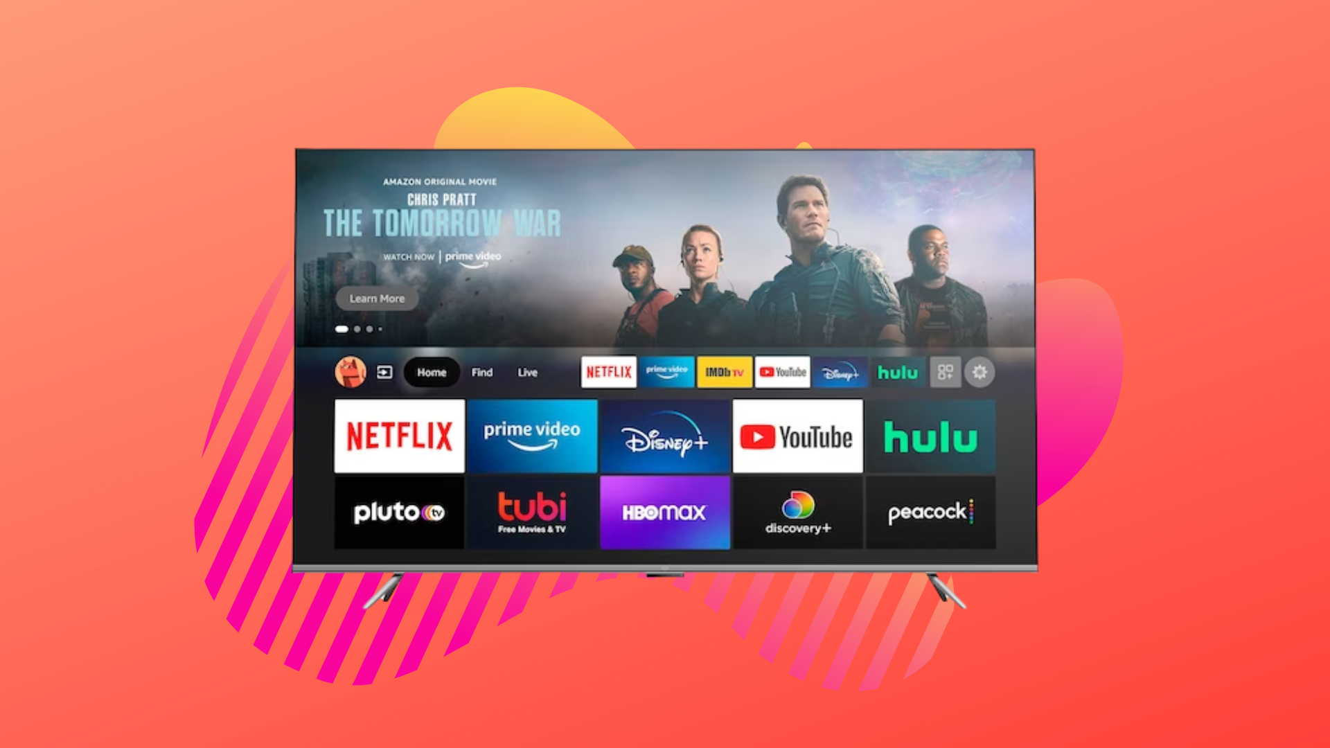 amazon omni fire 4k TV 75-inch