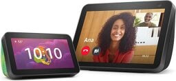 Amazon Echo Show 8 (2nd gen) smart display with Alexa with Echo Show 5 (2nd gen) Kids 