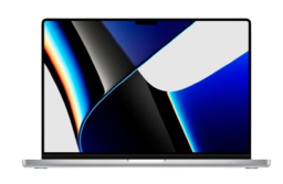 Apple MacBook Pro 16" against a white background