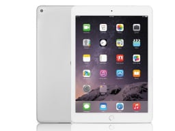 Apple iPad Air 2 on a white background.