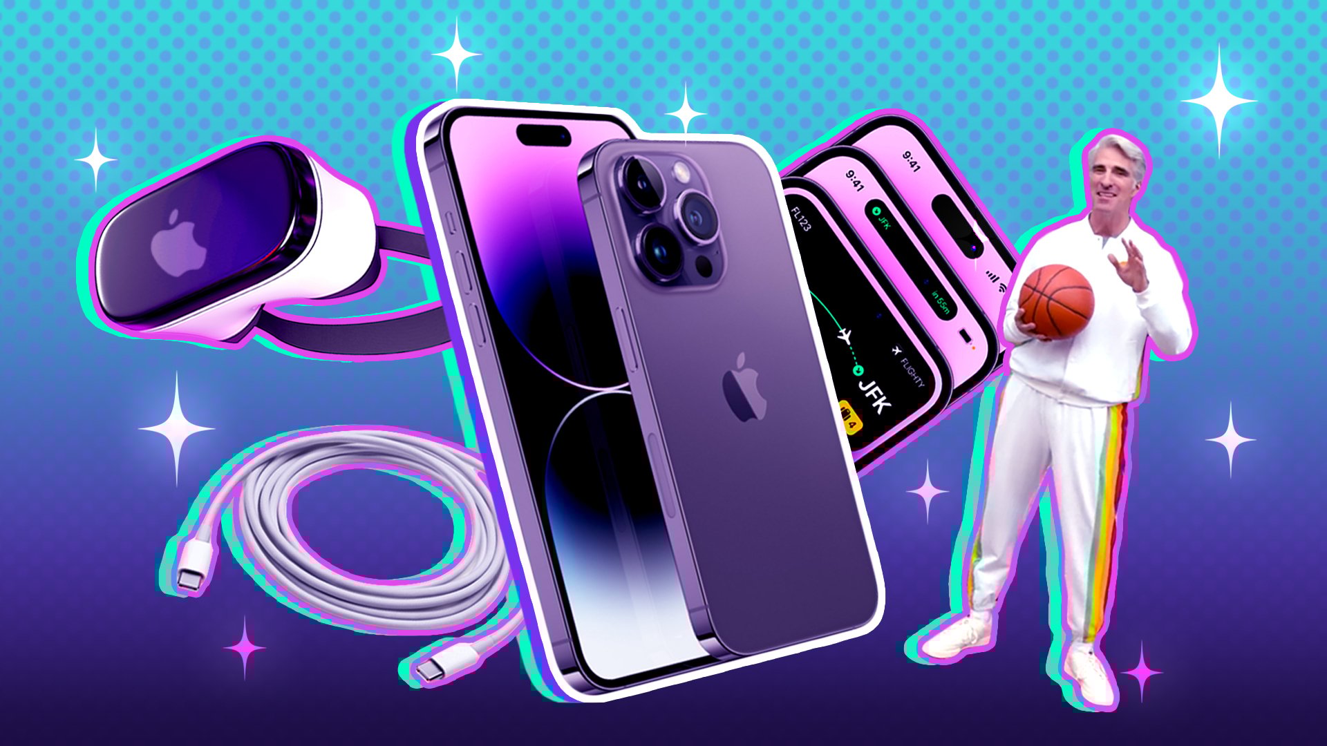 composition of Apple products and Craig Federighi