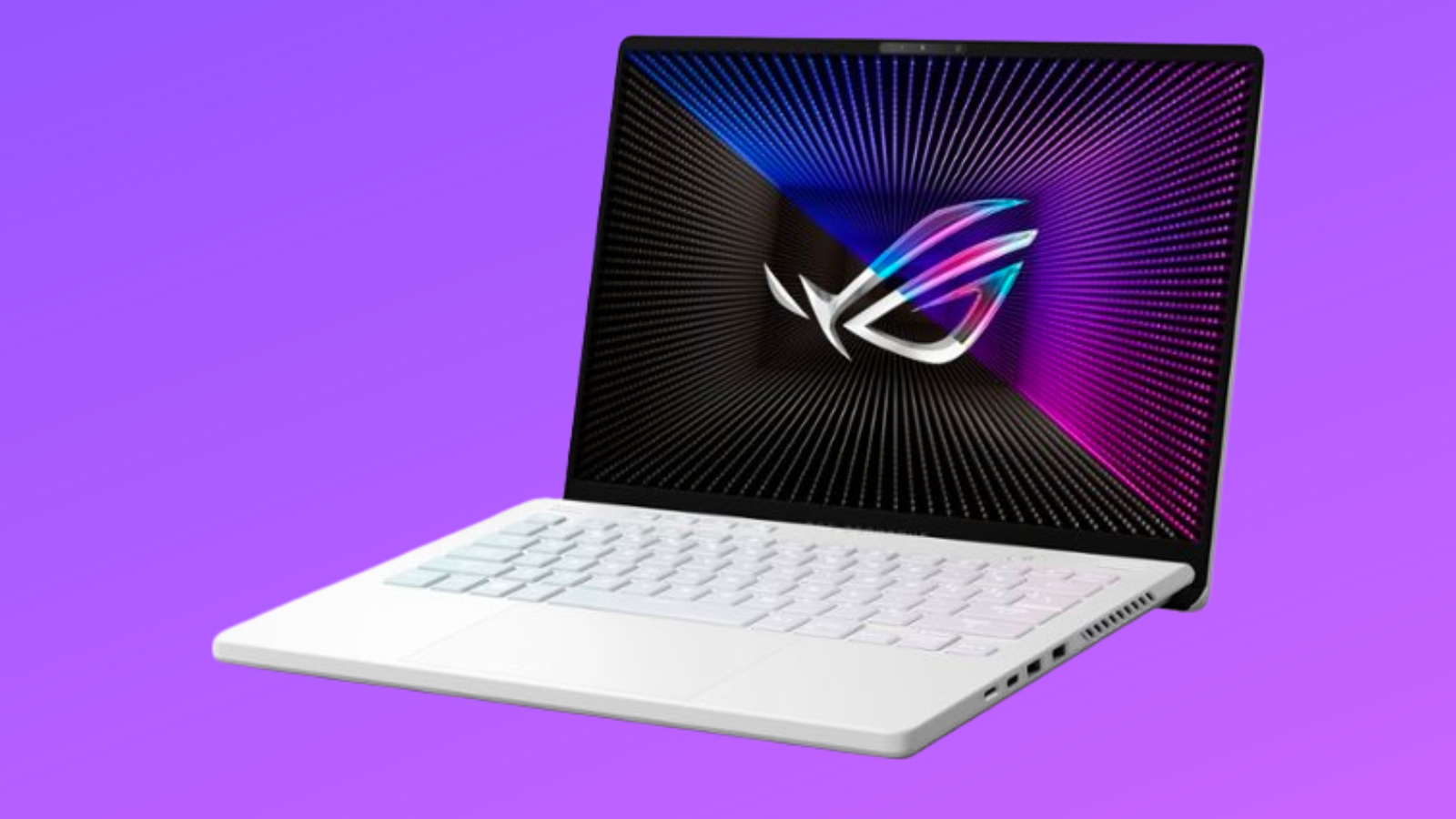 Asus 14-inch ROG Zephyrus Gaming Laptop on white background