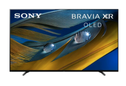 Sony BRAVIA 55 inch TV against a white background
