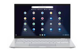 ASUS 14-inch Chromebook against a white background