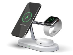 Five-in-One MagSafe Charging Station on a white background.