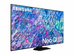A Samsung Television with a vivid color display