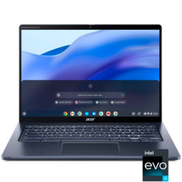 Acer Spin 714 Chromebook on white background