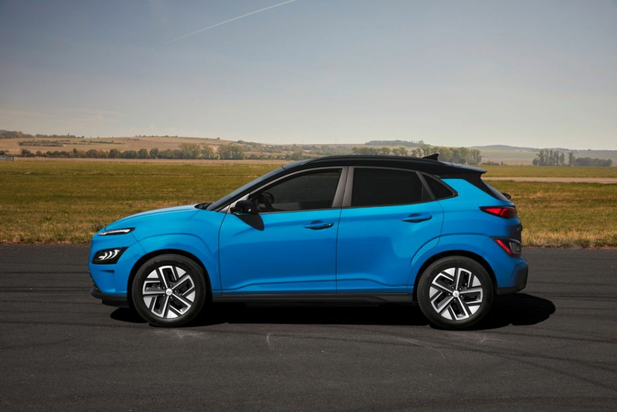 A Hyundai Kona Electric