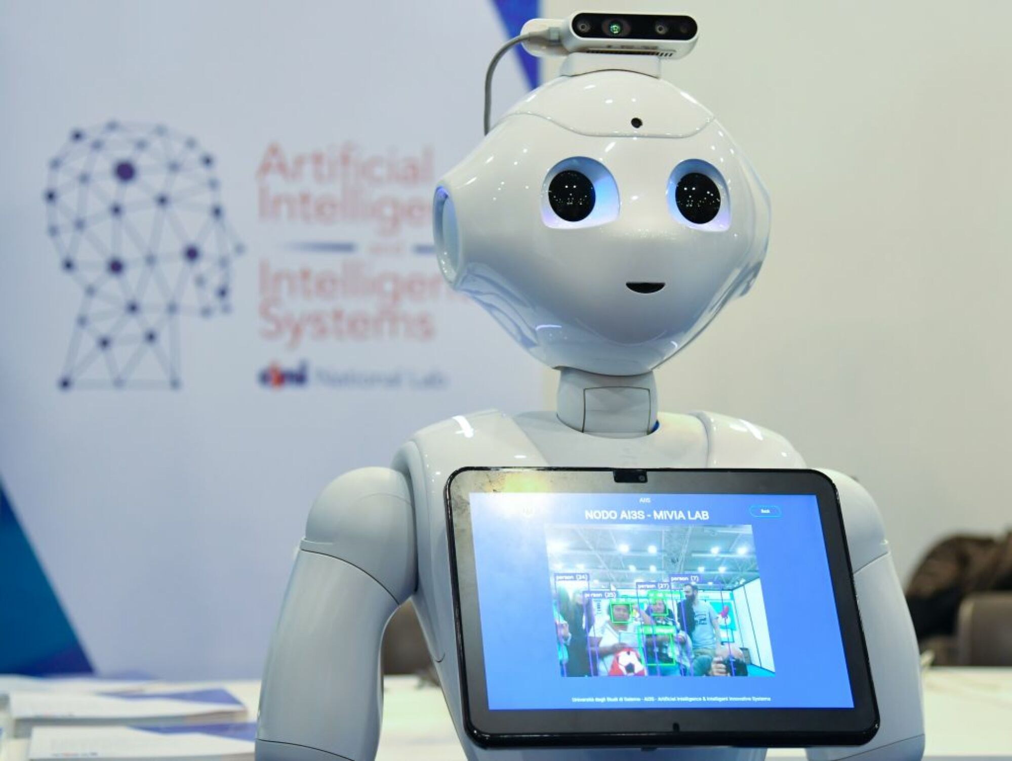 AI Robot at event