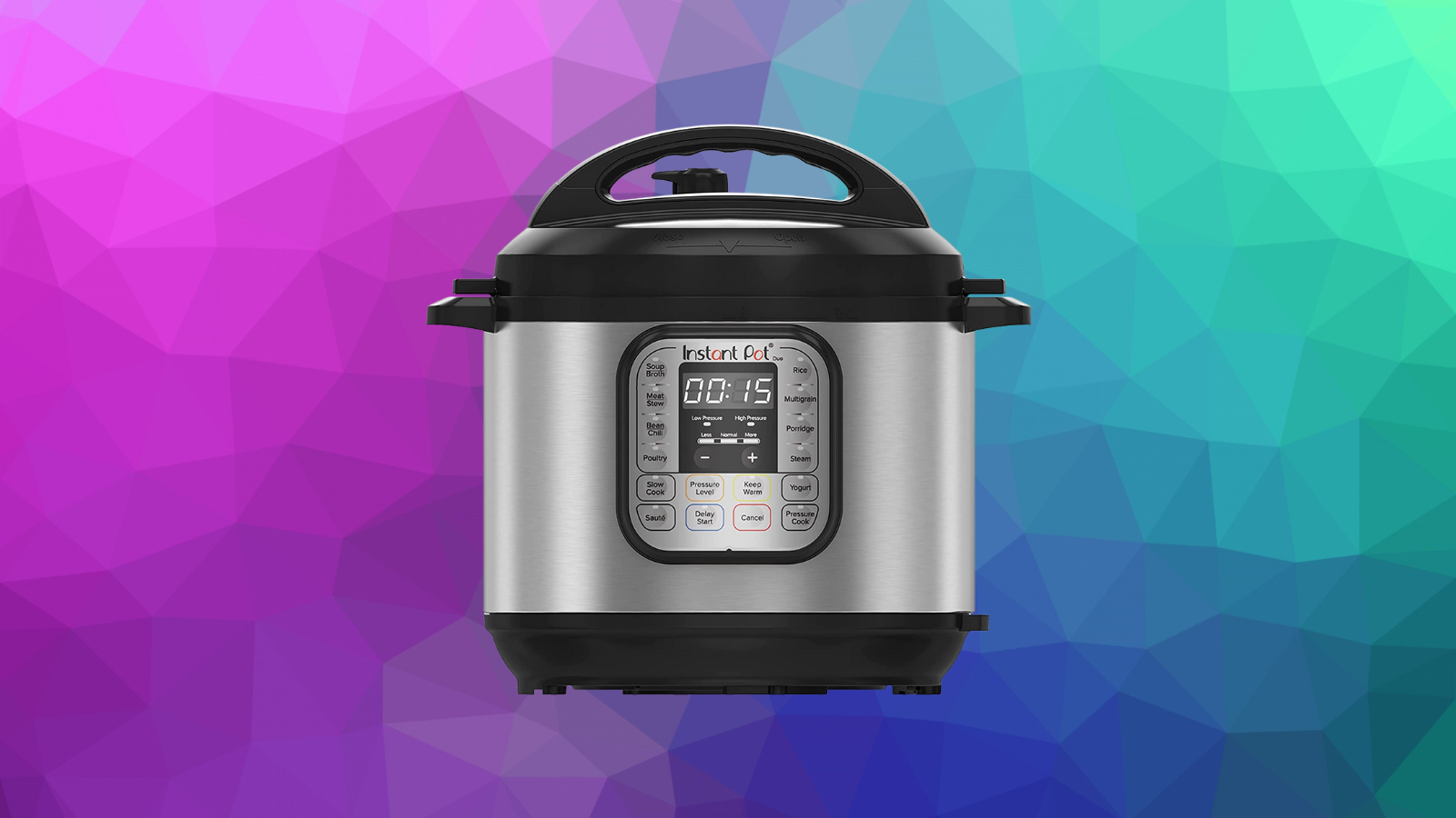 The Instant Pot Duo 7-in-1 smart cooker