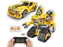robot building kit with app control