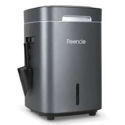 reencle food composter in black