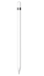 Apple pencil 1st generation against white background