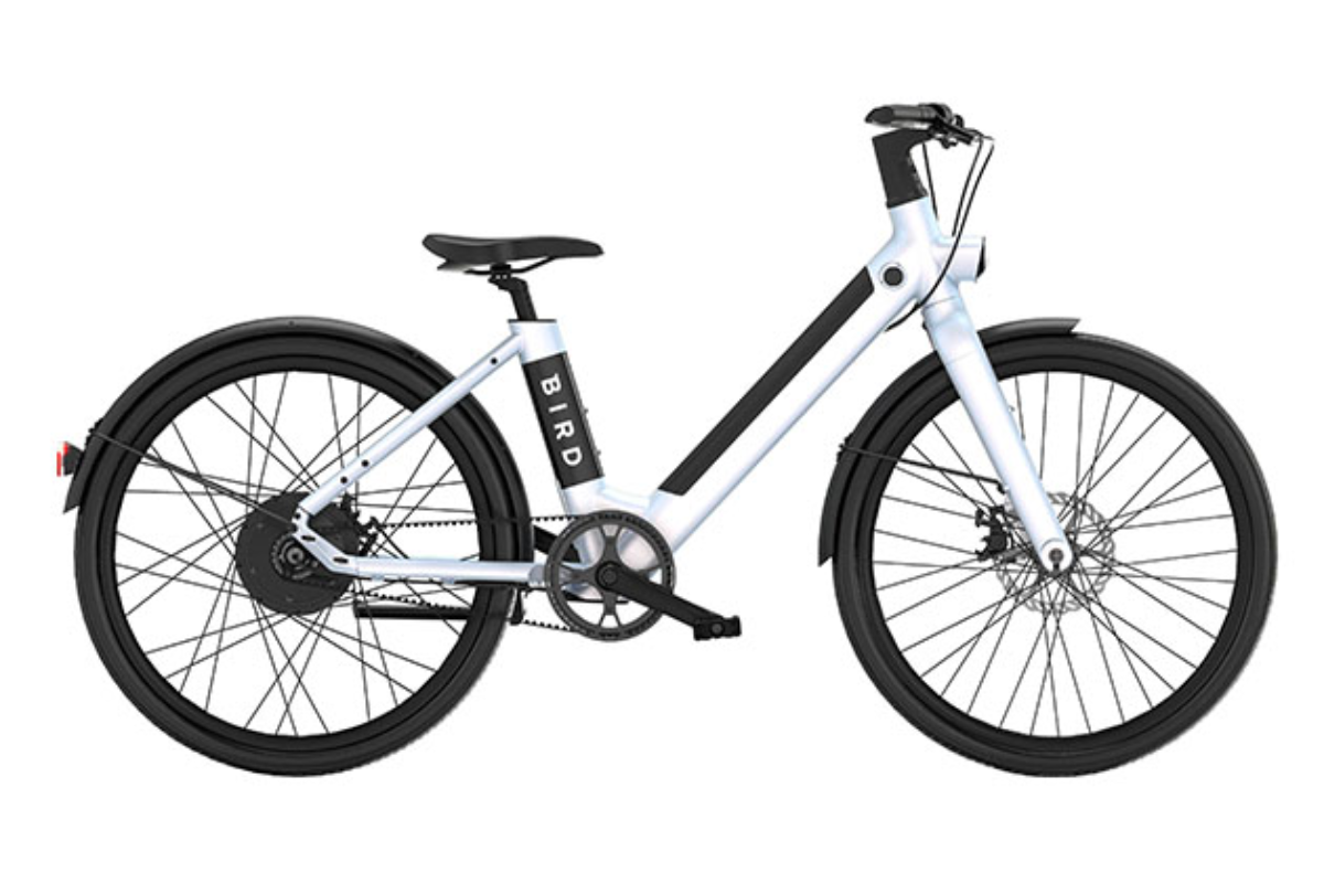 BirdBike electric bike in white