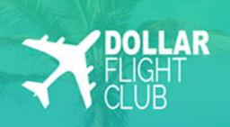 dollar flight club logo with green background