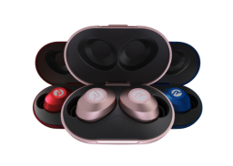 raycon earbuds in multiple colors