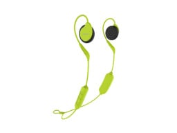 VersaFit wireless headphones in green