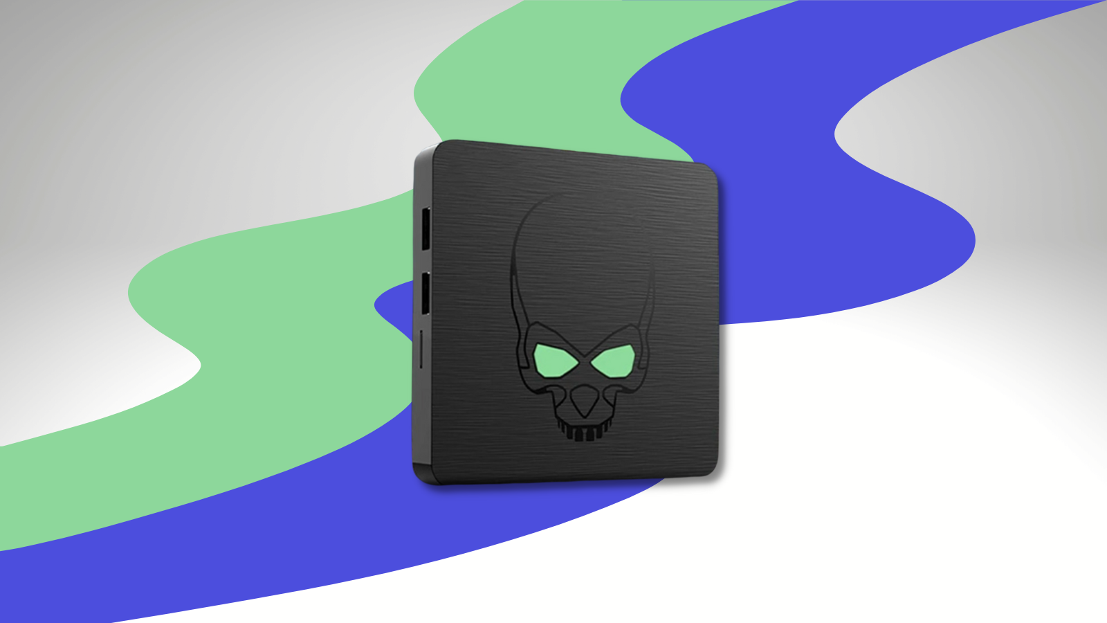 super console x king retro game console with colorful graphic background