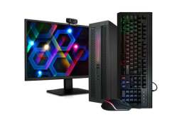 hp elitedesk 800g1 with monitor and keyboard