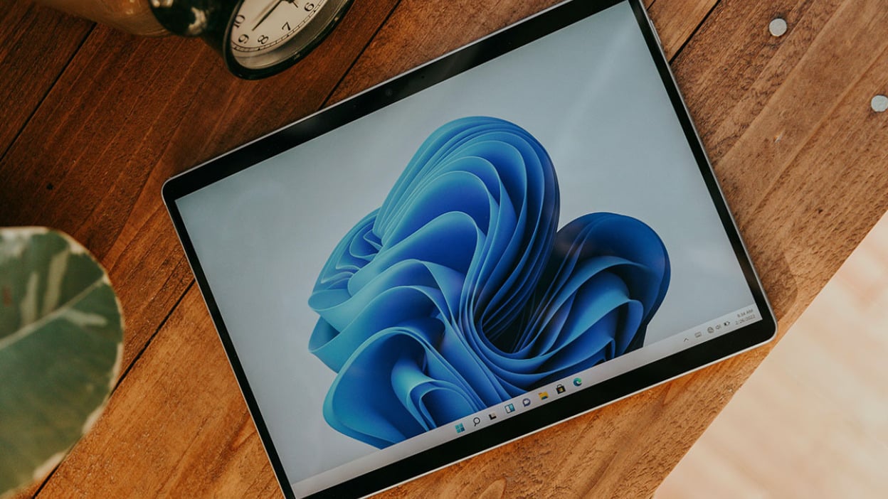 Windows on tablet