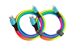 rainbow lightning to usb-a cables