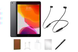 Apple iPad 7, beats flex headphones, plus accessories