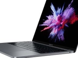 apple macbook pro in gray