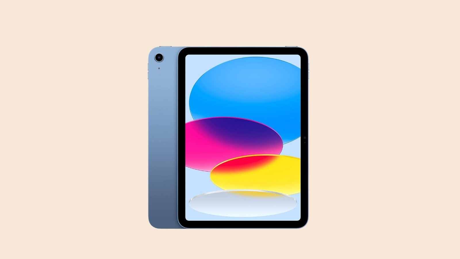 Apple iPad (10th Generation) on pink background